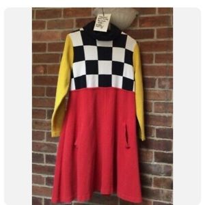 Vintage Ponte Carnaby Street Inspired Swing Dress